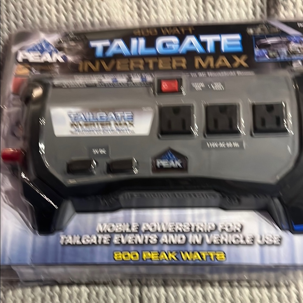 Peak Tailgate Inverter Max 800 Watts